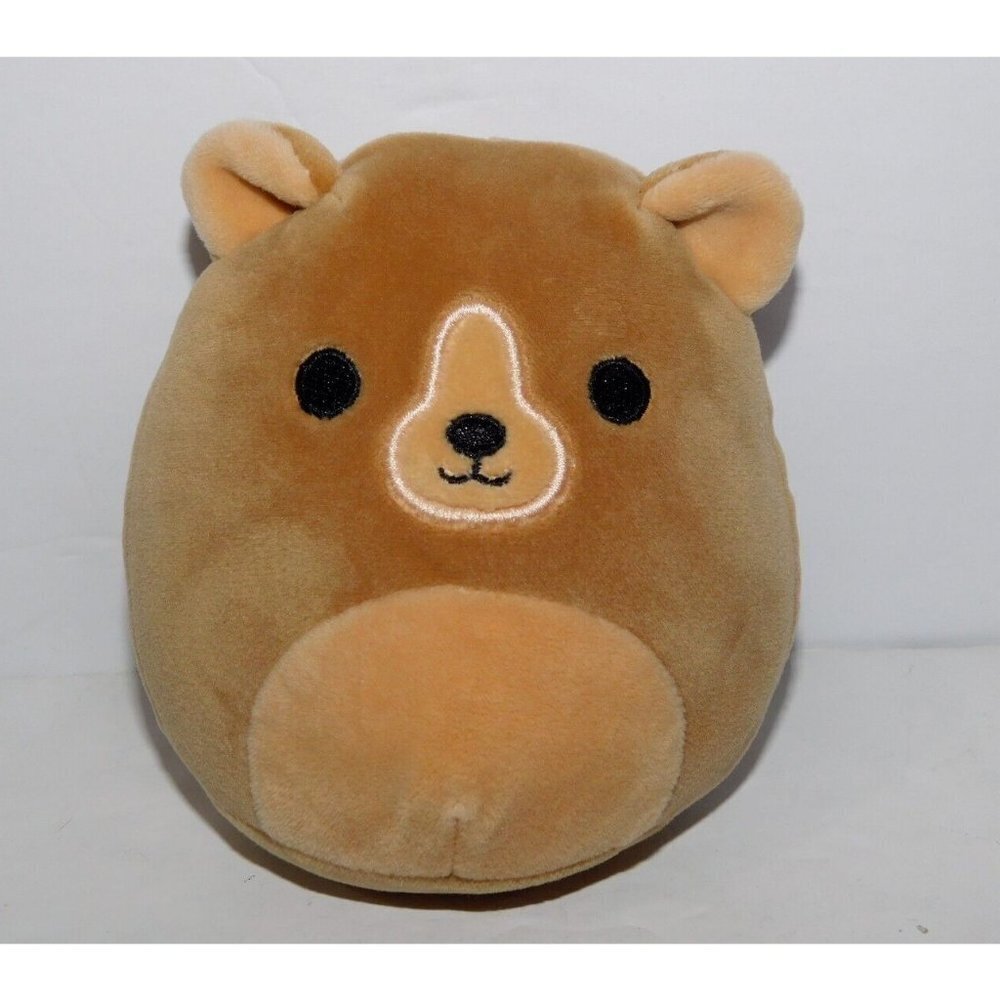 Squishmallows Original Brown Bear BARON 5" Plush stuffed Kellytoy older Edition